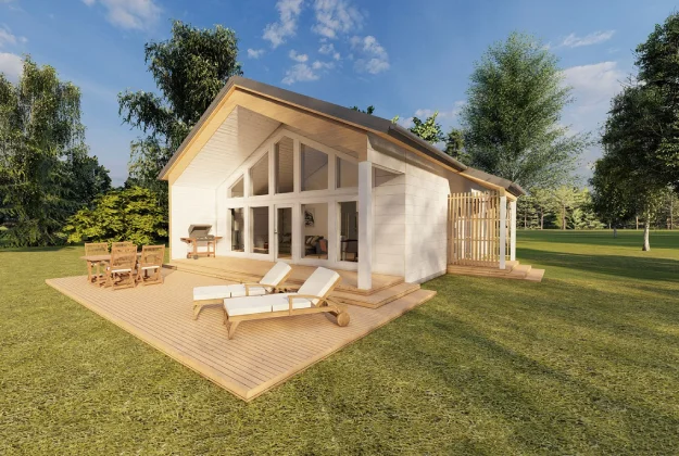 Valo — Stunning log home
